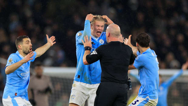 Haaland, uno de los protagonistas en el juego del Manchester City